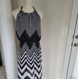 Halter Tie Maxi Dress